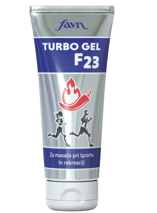 Masažni gel z igrevalnim učinkom Turbo gel F23