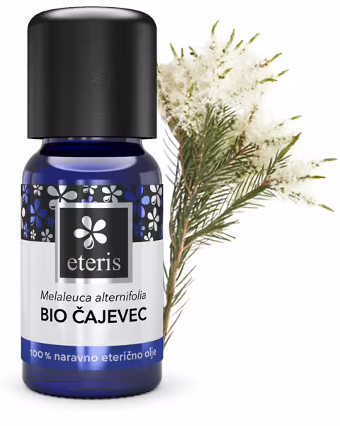 Čajevec, eterično olje, Eteris